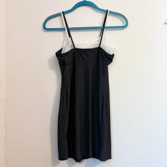 Target Wild Fable Layered Black White Mini Slip - Picture 2 of 3